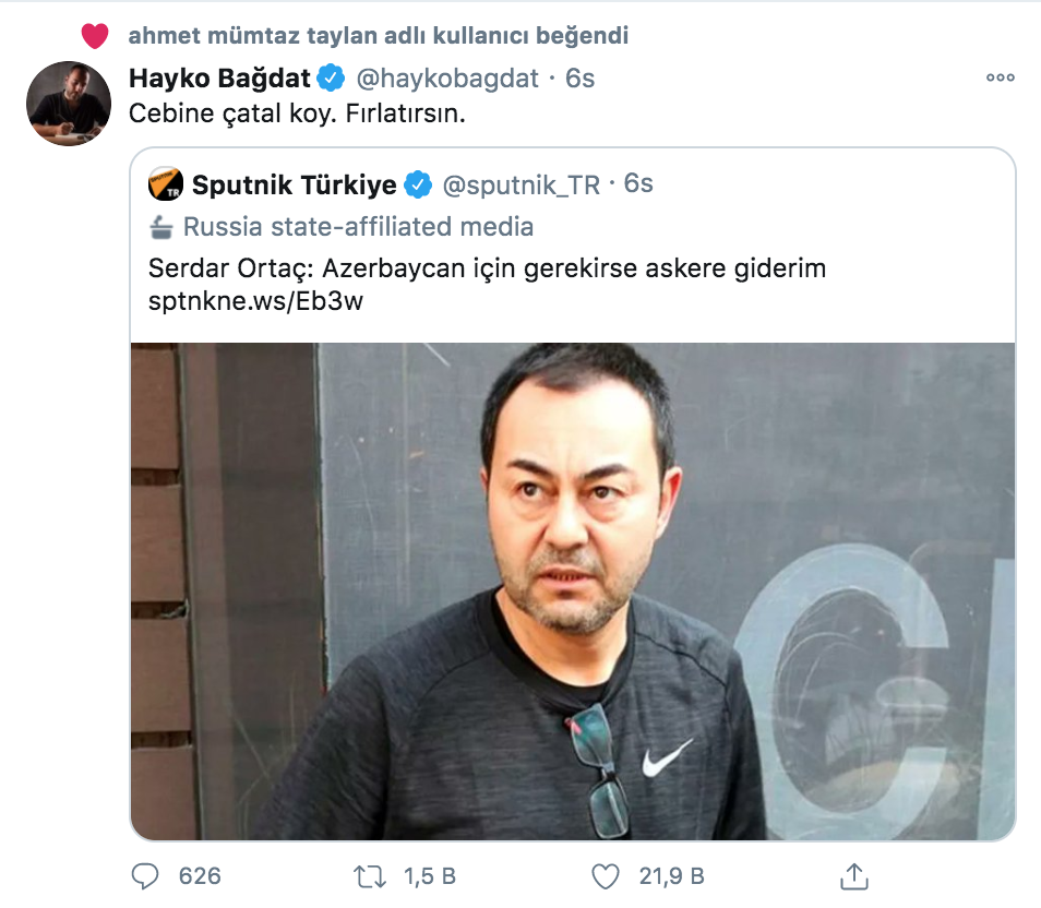 Hayko Bağdat Serdar Ortaç Azerbaycan